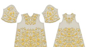 Documento de donación para la «Túnica de los Dragones»