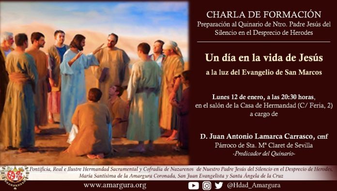 charla como preparación al quinario